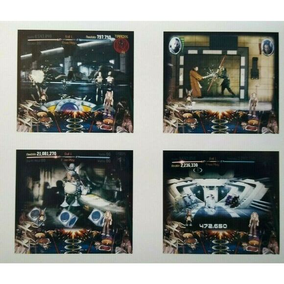 Star Wars Episode 1 Pinball Press Photo Original Unused Promo Game Vintage #2 - Picture 1 of 1